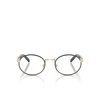 Prada PR B55V Eyeglasses AAV1O1 pale gold / black - product thumbnail 1/4