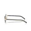 Prada PR B55V Eyeglasses AAV1O1 pale gold / black - product thumbnail 3/4