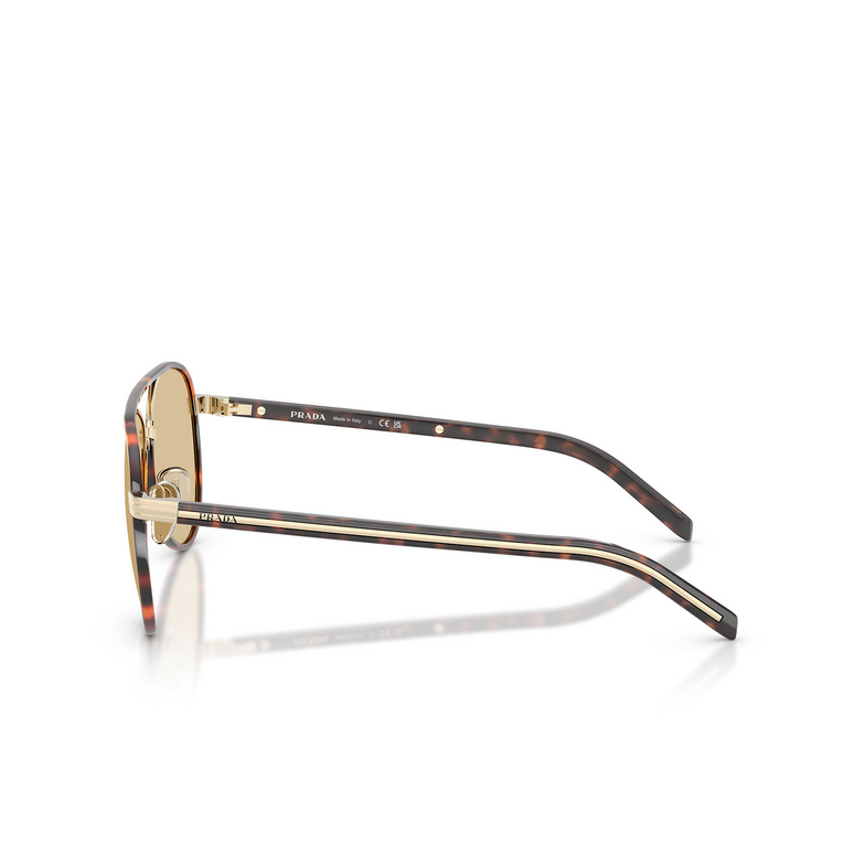 Gafas de sol Prada PR B57S 21E10R pale gold - 3/4