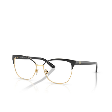 Ralph Lauren RL5099 9003 shiny black on gold - Vista tres cuartos