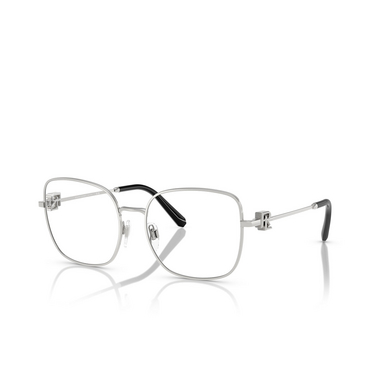 Ralph Lauren RL5128 Eyeglasses 9001 shiny silver - three-quarters view