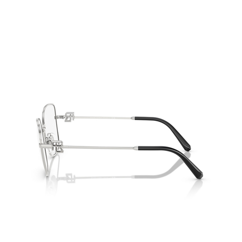 Ralph Lauren RL5128 Eyeglasses 9001 shiny silver - 3/4
