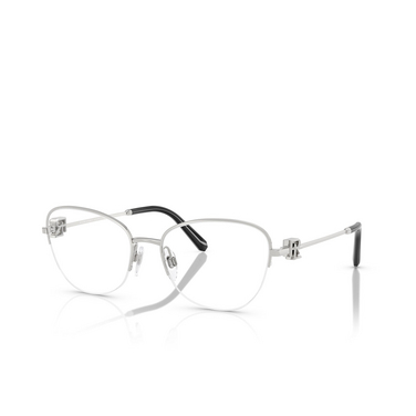 Lunettes de vue Ralph Lauren RL5129 9001 shiny silver - Vue trois quarts