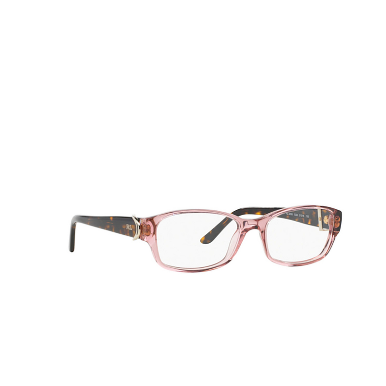 Lunettes de vue Ralph Lauren RL6056 5220 shiny transparent pink - 2/4