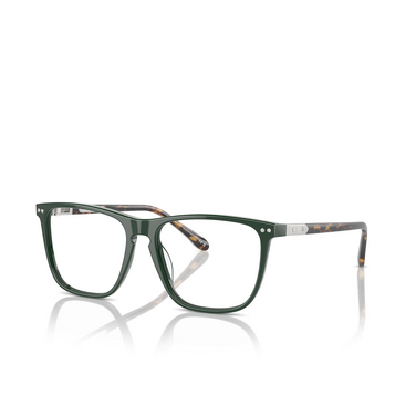 Ralph Lauren RL6242U Eyeglasses 6140 forest green - three-quarters view