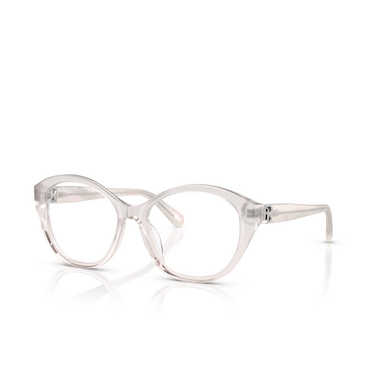 Ralph Lauren RL6246U Eyeglasses 6112 transparent grey / pink - three-quarters view