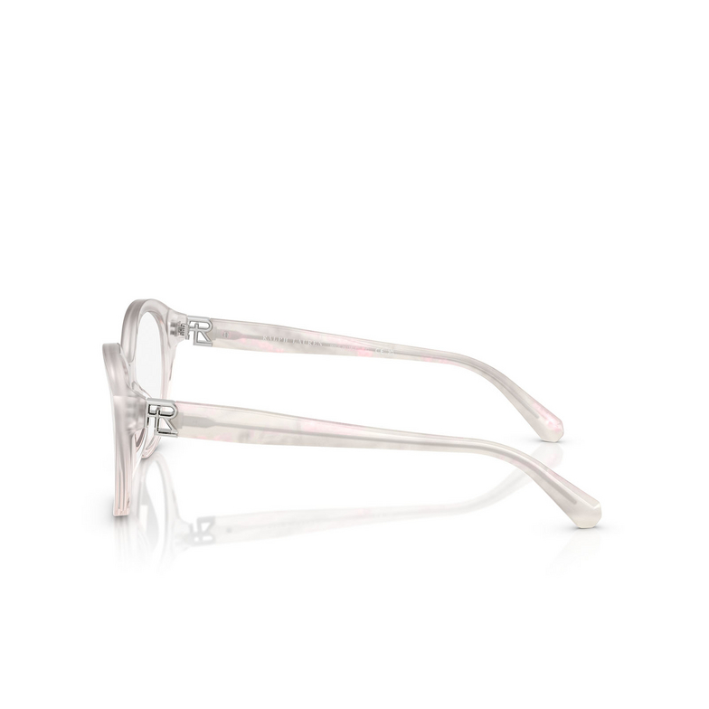 Ralph Lauren RL6246U Eyeglasses 6112 transparent grey / pink - 3/4