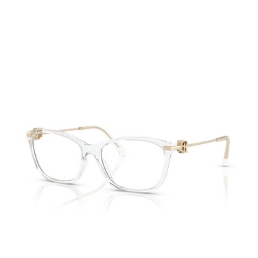 Lunettes de vue Ralph Lauren RL6247U 5002 transparent - Vue trois quarts