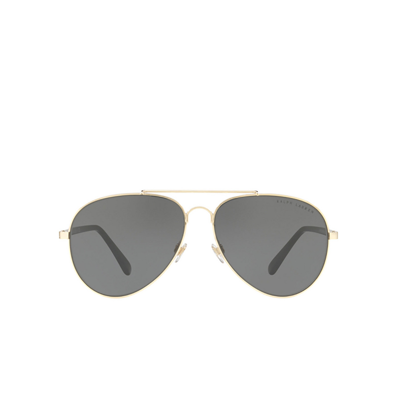 Occhiali da sole Ralph Lauren RL7058 911687 shiny pale gold - 1/4