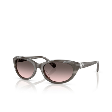 Gafas de sol Ralph Lauren RL8226U 617546 oystershell black - Vista tres cuartos
