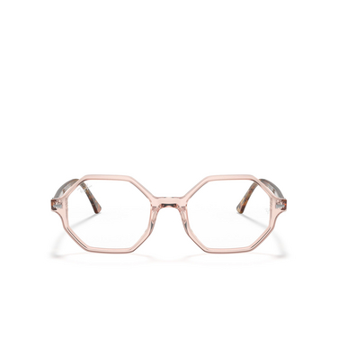 Lunettes de vue Ray-Ban BRITT 8080 transparent brown - Vue de face