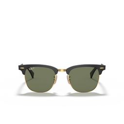 Ray-Ban CLUBMASTER ALUMINUM Sunglasses 136/N5 black on gold