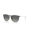 Lunettes de soleil Ray-Ban ERIKA 681311 rubber blue - Vignette du produit 2/4