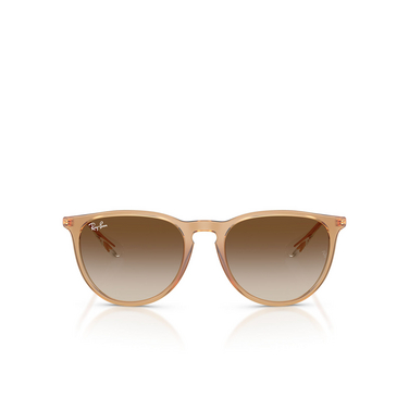 Lunettes de soleil Ray-Ban ERIKA 681413 rubber beige - Vue de face