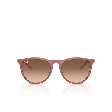 Lunettes de soleil Ray-Ban ERIKA 6815A5 rubber violet - Vue de face