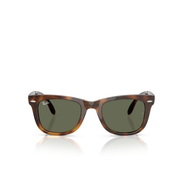 Ray-Ban FOLDING WAYFARER Sunglasses 710/31 havana - front view