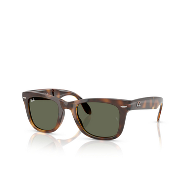 Ray-Ban FOLDING WAYFARER Sunglasses 710/31 havana - three-quarters view