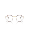 Occhiali da vista Ray-Ban JACK 3188 matt havana on matt arista gold - anteprima prodotto 1/4