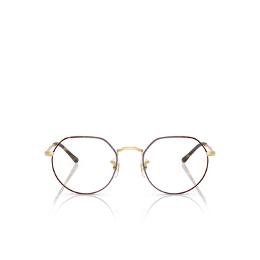 Occhiali da vista Ray-Ban JACK 3188 matt havana on matt arista gold - frontale