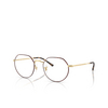 Occhiali da vista Ray-Ban JACK 3188 matt havana on matt arista gold - anteprima prodotto 2/4