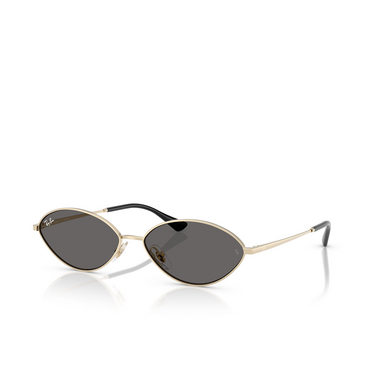 Occhiali da sole Ray-Ban KAI 921387 pale gold - tre quarti