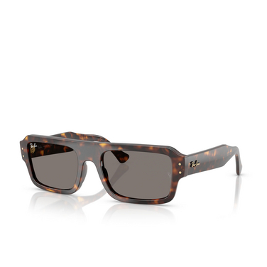 Ray-Ban LUKAS Sunglasses 1359B1 havana - three-quarters view