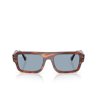 Occhiali da sole Ray-Ban LUKAS 139856 striped havana - frontale