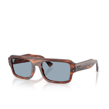 Ray-Ban LUKAS Sonnenbrillen 139856 striped havana - Dreiviertelansicht