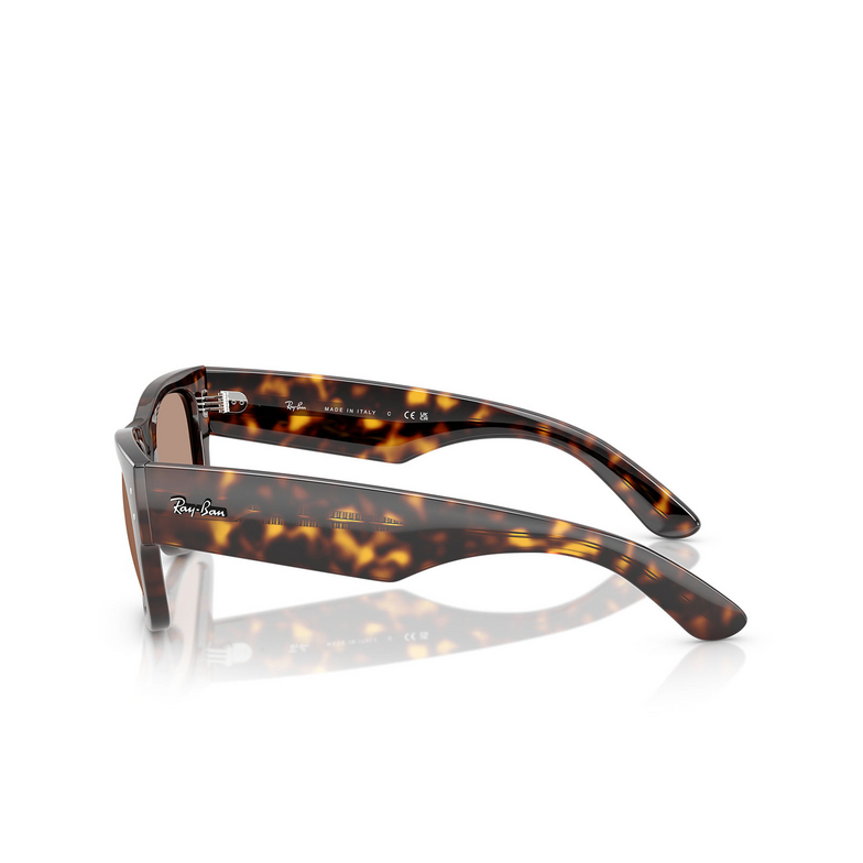 Lunettes de soleil Ray-Ban MEGA WAYFARER 902/1A havana - 3/4