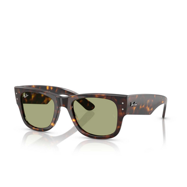 Ray-Ban MEGA WAYFARER Sunglasses 902/4E havana - three-quarters view