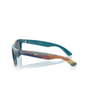 Ray-Ban NEW WAYFARER Sunglasses 6824R5 blue & blue camuflage - product thumbnail 3/4