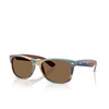 Gafas de sol Ray-Ban NEW WAYFARER 682533 brown & blue camuflage - Miniatura del producto 2/4