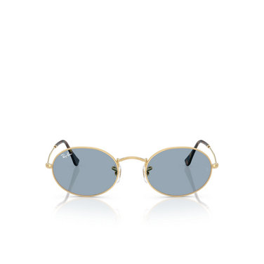 Occhiali da sole Ray-Ban OVAL 001/56 arista gold - frontale