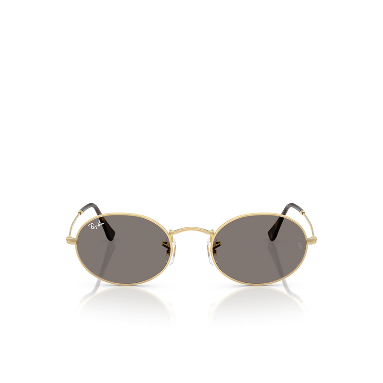 Ray-Ban OVAL Sunglasses 001/B1 arista gold - 1/4