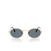 Occhiali da sole Ray-Ban OVAL 001/R5 arista gold - anteprima prodotto 1/4