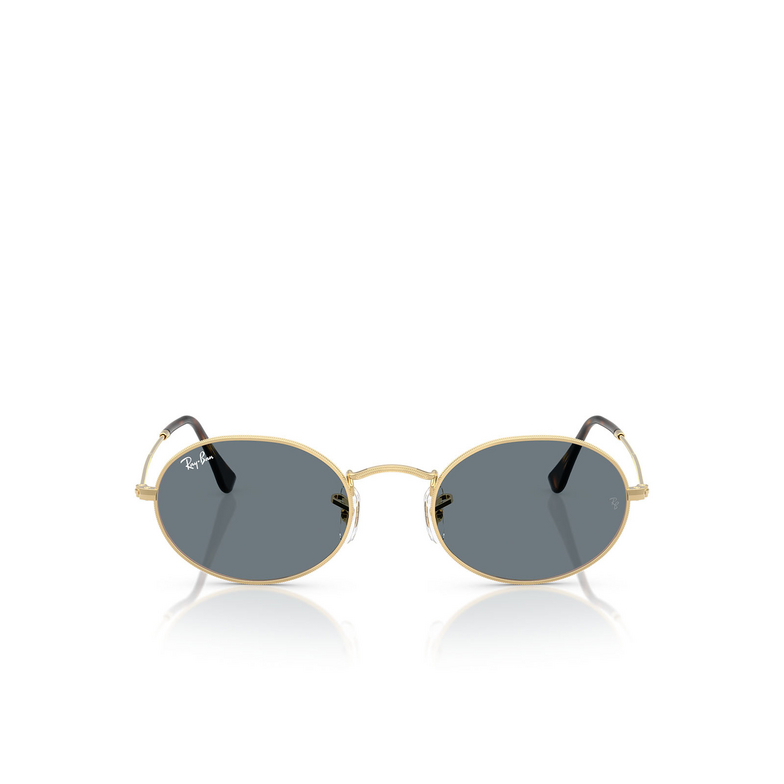 Occhiali da sole Ray-Ban OVAL 001/R5 arista gold - 1/4