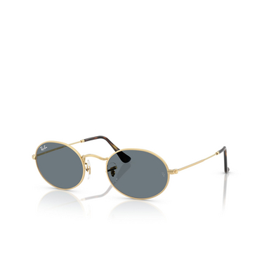 Ray-Ban OVAL Sunglasses 001/R5 arista gold - three-quarters view