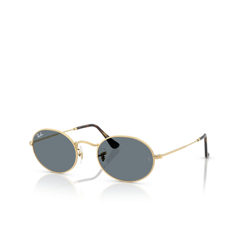 Occhiali da sole Ray-Ban OVAL 001/R5 arista gold - 2/4