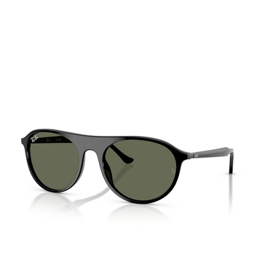 Occhiali da sole Ray-Ban RB2215 901/31 black - tre quarti