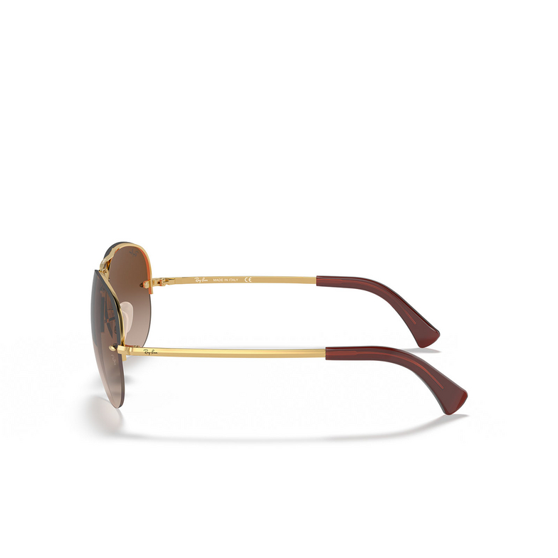 Ray-Ban RB3449 Sonnenbrillen 001/13 gold - 3/4