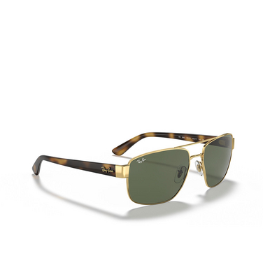Ray-Ban RB3663 Sunglasses 001/31 gold - three-quarters view