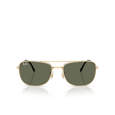 Lunettes de soleil Ray-Ban RB3755 001/31 arista gold - Vue de face