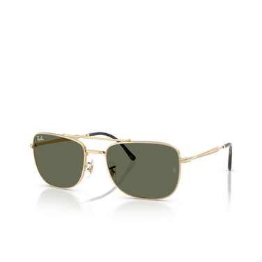 Lunettes de soleil Ray-Ban RB3755 001/31 arista gold - Vue trois quarts