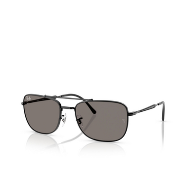 Lunettes de soleil Ray-Ban RB3755 002/B1 black - Vue trois quarts