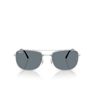 Lunettes de soleil Ray-Ban RB3755 003/R5 silver - Vue de face