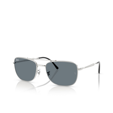 Lunettes de soleil Ray-Ban RB3755 003/R5 silver - Vue trois quarts