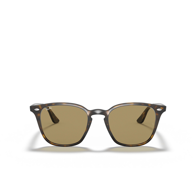Occhiali da sole Ray-Ban RB4258F 710/73 light havana - 1/4