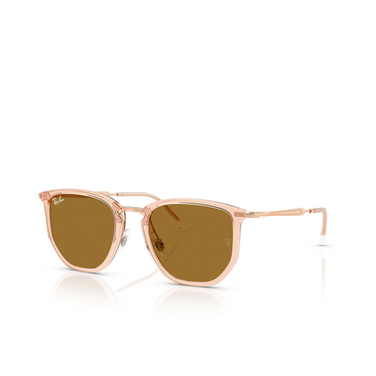 Ray-Ban RB4451 Sunglasses 680133 transparent beige - three-quarters view