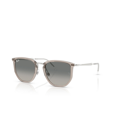 Ray-Ban RB4451 Sunglasses 680271 transparent grey - three-quarters view