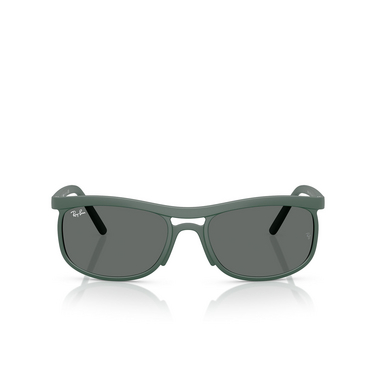 Lunettes de soleil Ray-Ban RB4452 601687 sand green - Vue de face